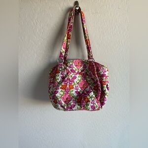 Vera Bradley Retired Lilli Bell Floral Shoulder Bag